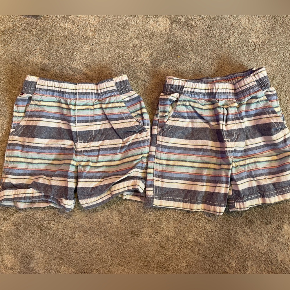 Tommy Hilfiger Multicolor Striped Men's Shorts